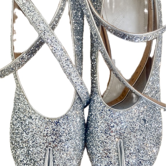 Mason Margeiela Paris split toe, crushed crystal smashed, thick round heel , 39 - Picture 13 of 16